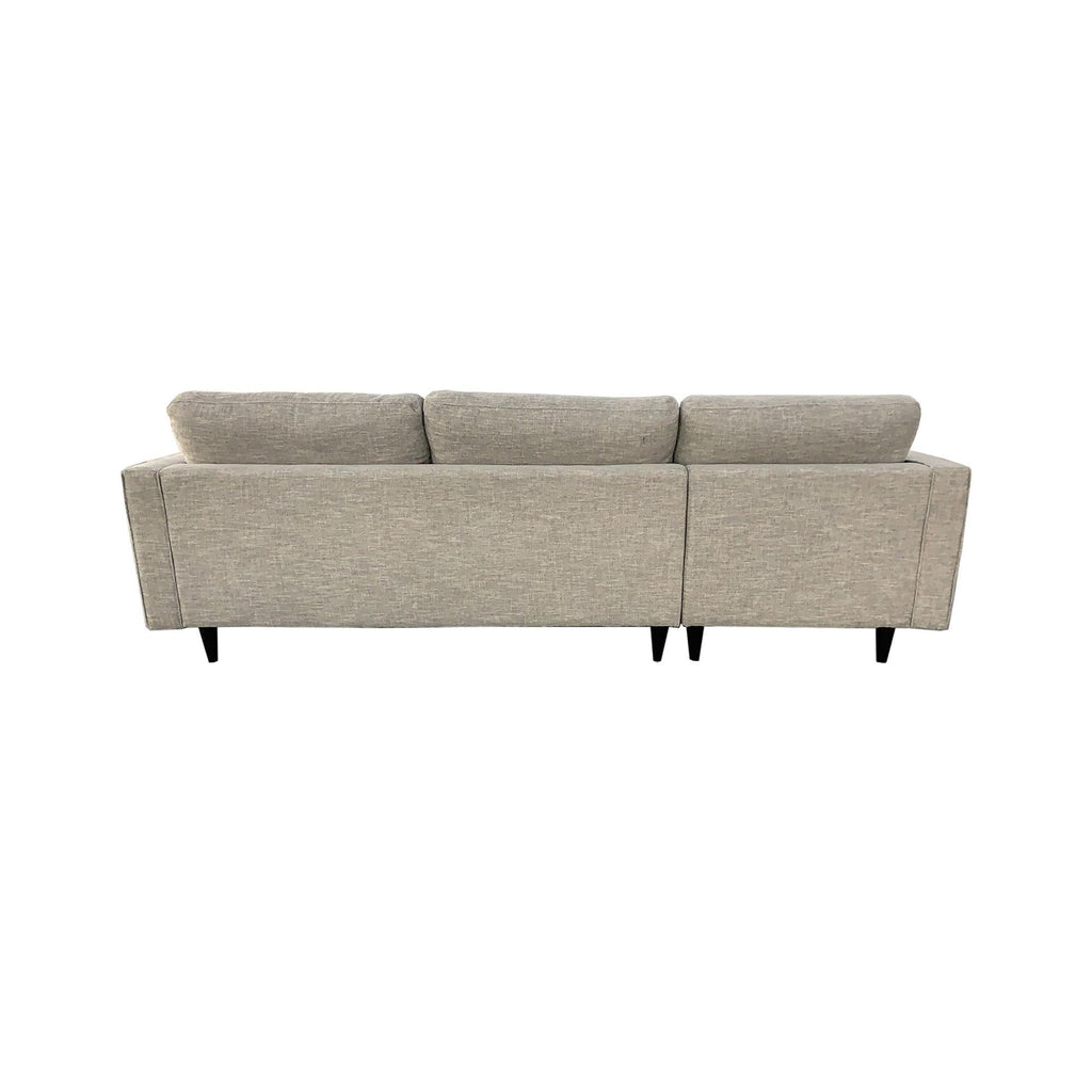 Georgia Left Sectional Sofa - Sandy Tweed