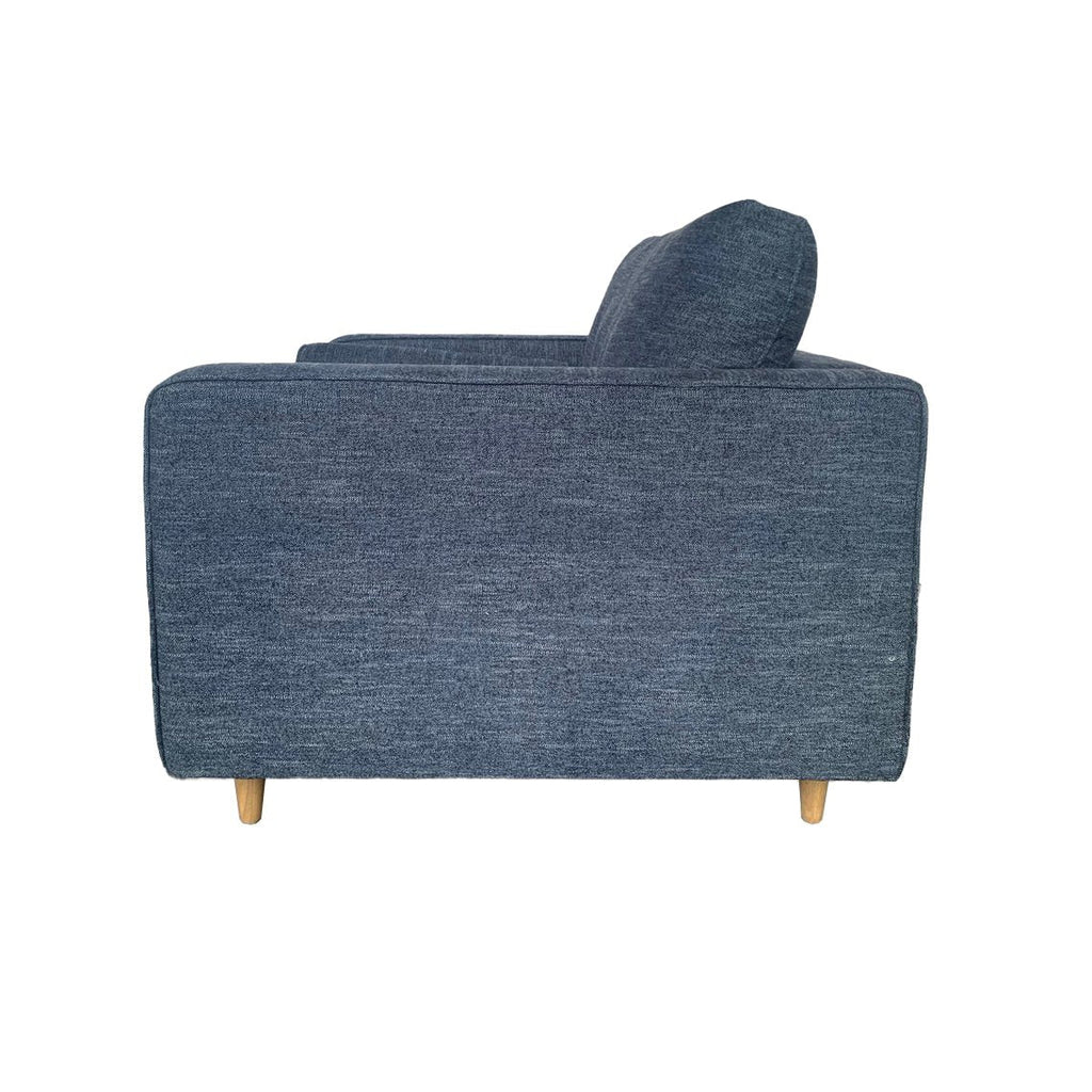 Georgia Club Chair - Navy Charcoal