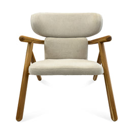 Sole Scandinavian-Styled Armchair in Teak.