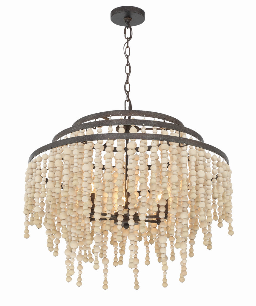 Poppy 6 Light Chandelier