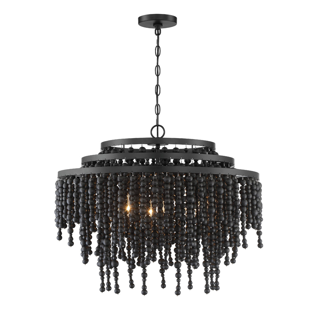 Poppy 6 Light Chandelier