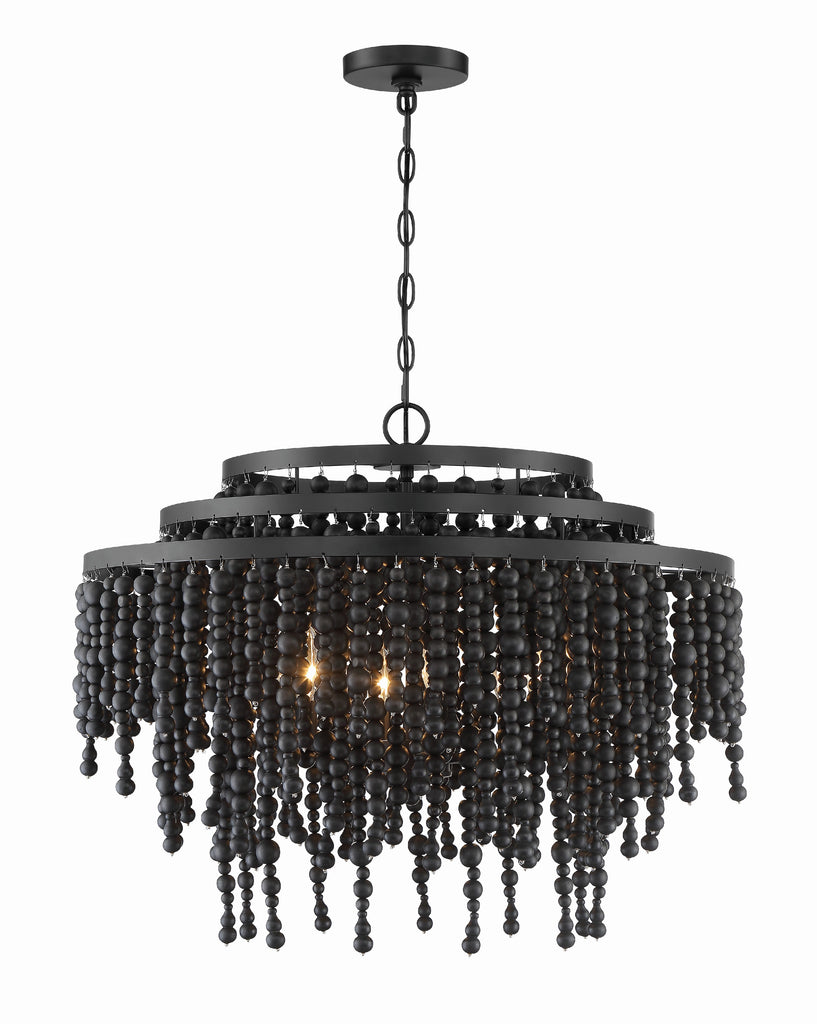 Poppy 6 Light Chandelier