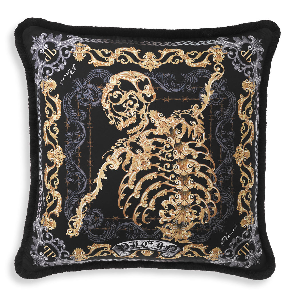 Silk Skeleton Pillow, 28"