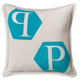 Cushion Pp Logo Blue 45 X 45