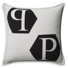 Cushion Pp Logo Black 45 X 45