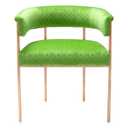 Dining Chair Monogram Green