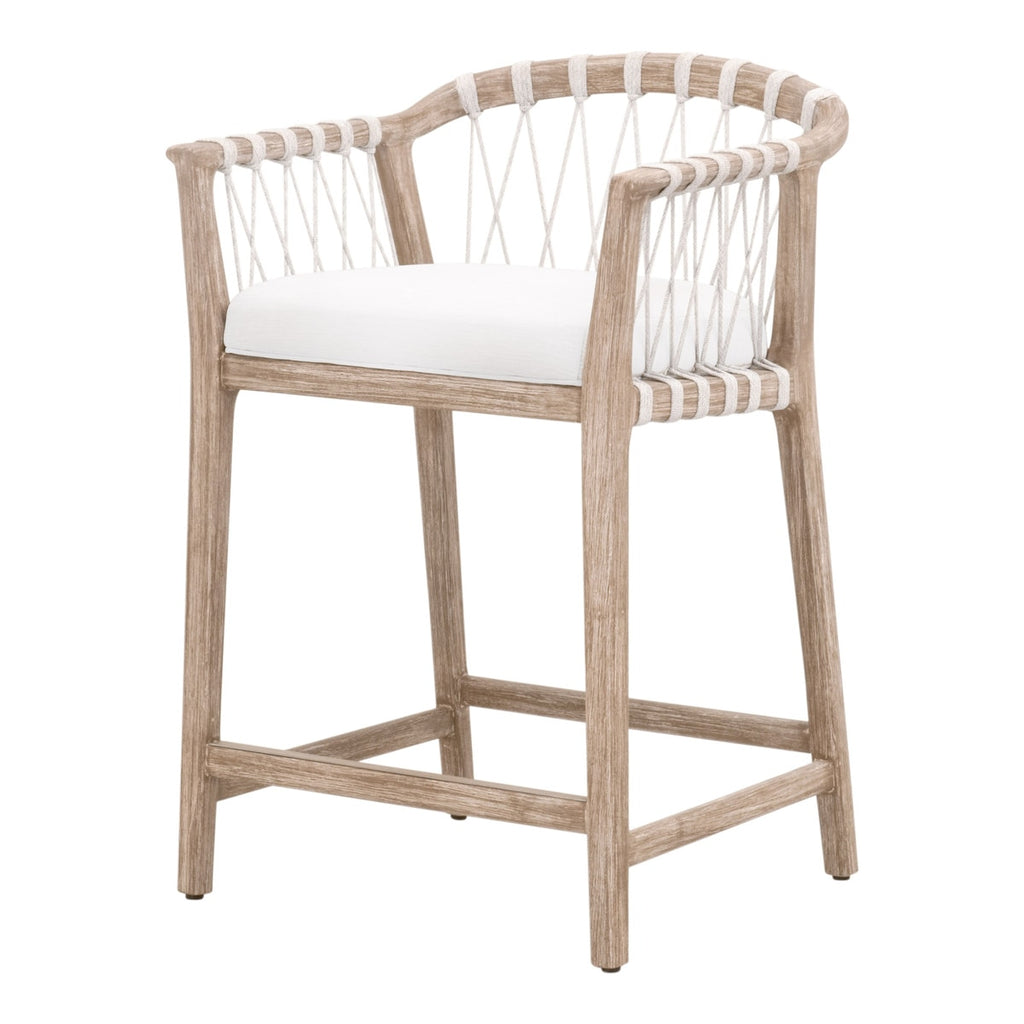 Pacific Counter Stool, Natural Gray