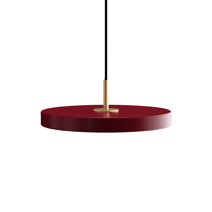 Asteria Mini Pendant, Ruby Red