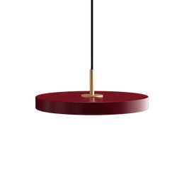 Asteria Mini Pendant, Ruby Red