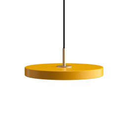Asteria Mini Pendant, Saffron Yellow