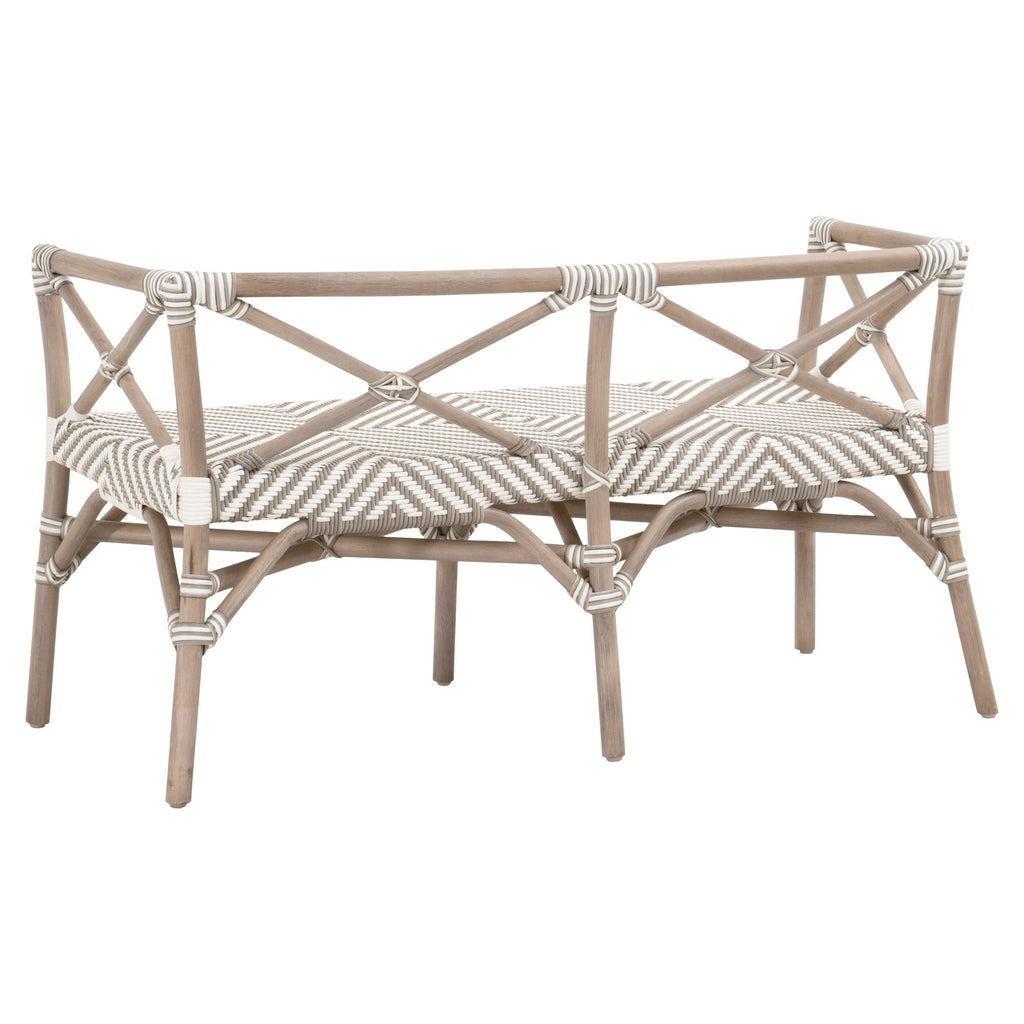 Palisades Bench, Matte Grey