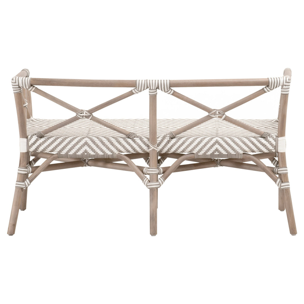 Palisades Bench, Matte Grey