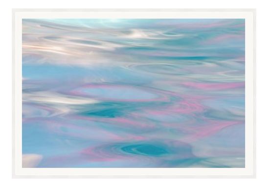 Pink Reflections By Ana Bonet On Rag Paper, Large