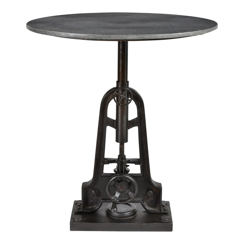 Delaware Adjustable Cafe Table Black