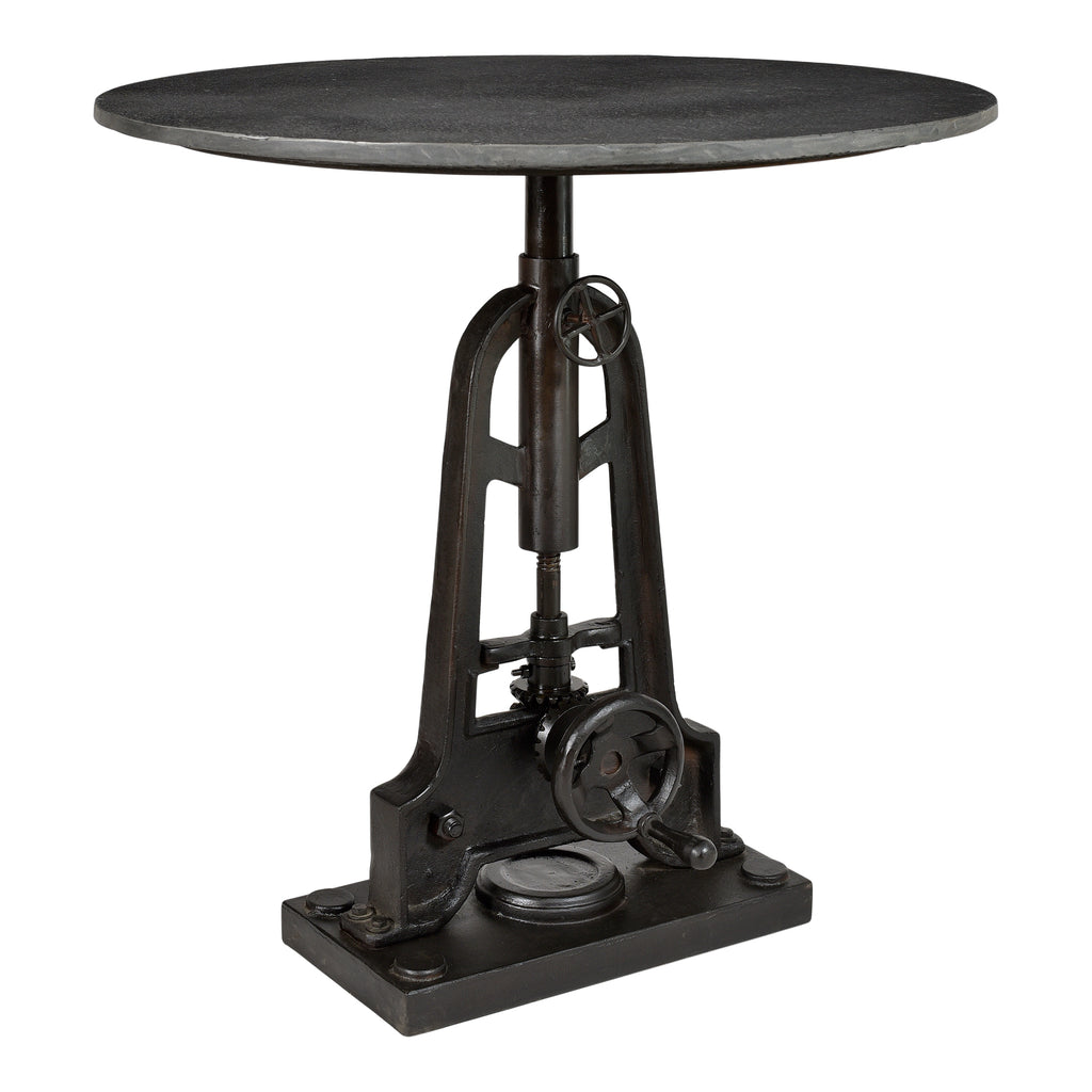 Delaware Adjustable Cafe Table Black