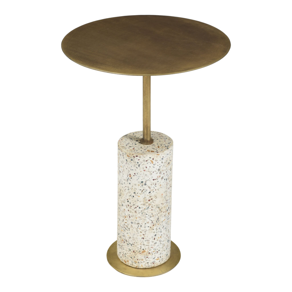 Gabriel Accent Table (Brass)