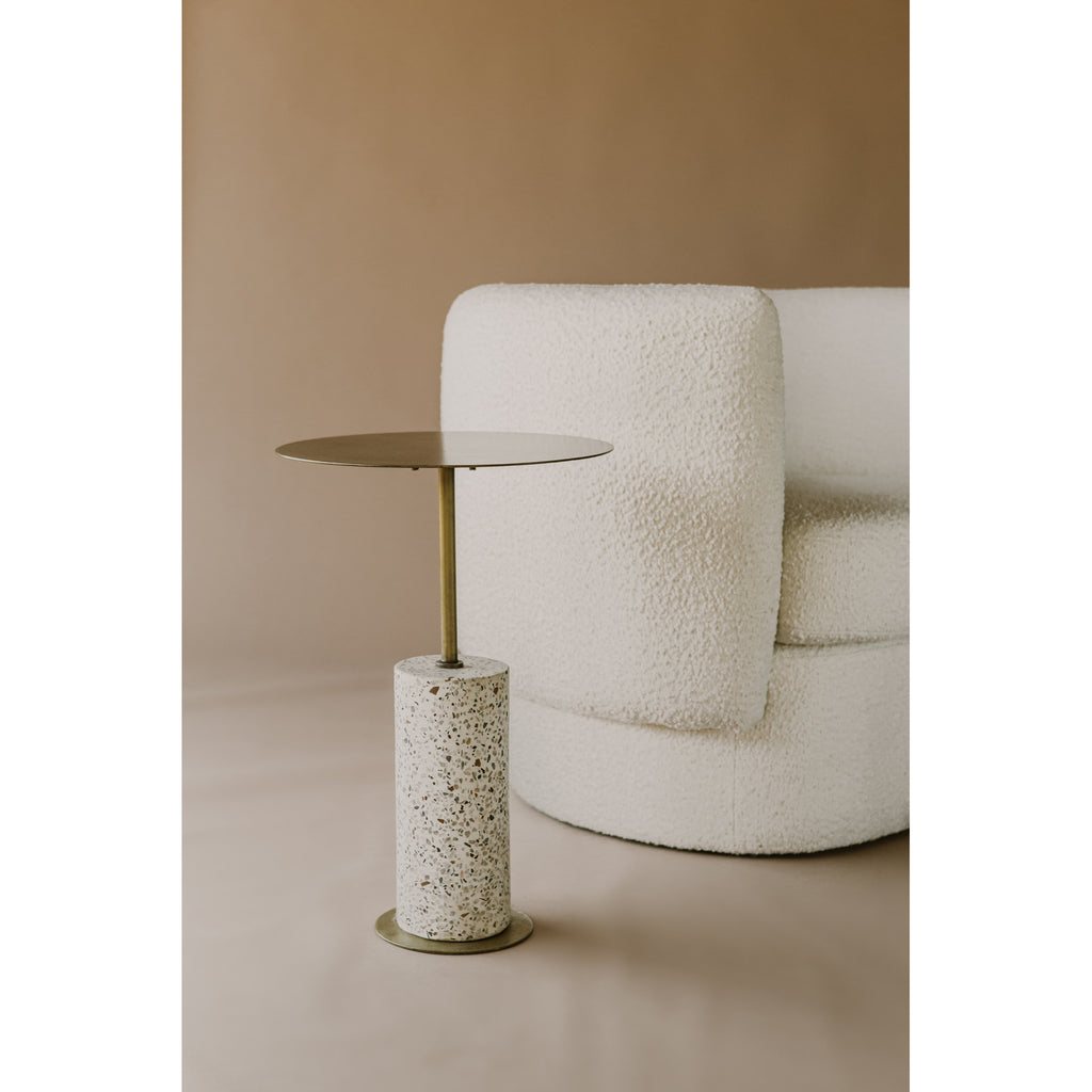 Gabriel Accent Table (Brass)