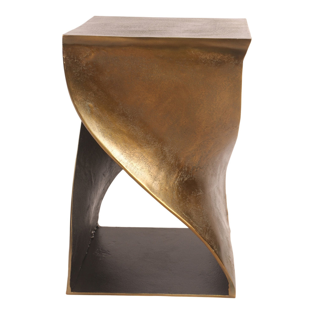 Twist Accent Table, Brown