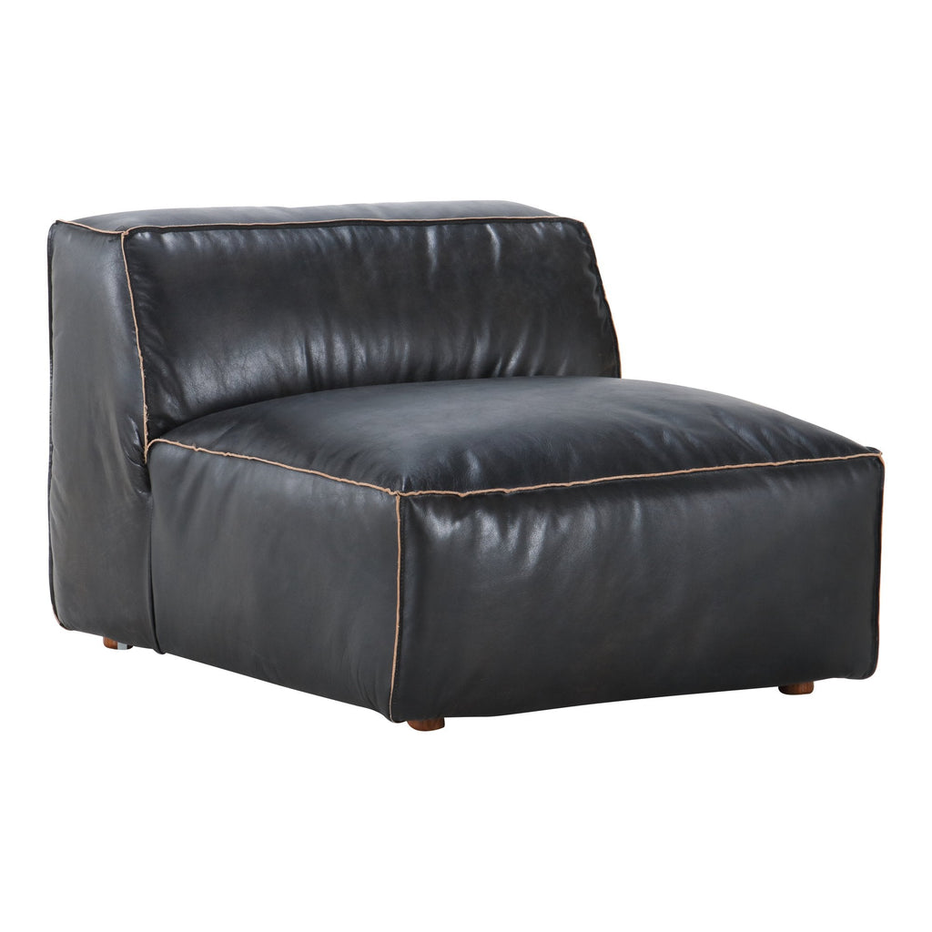 Luxe Slipper Chair, Black