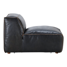 Luxe Slipper Chair, Black