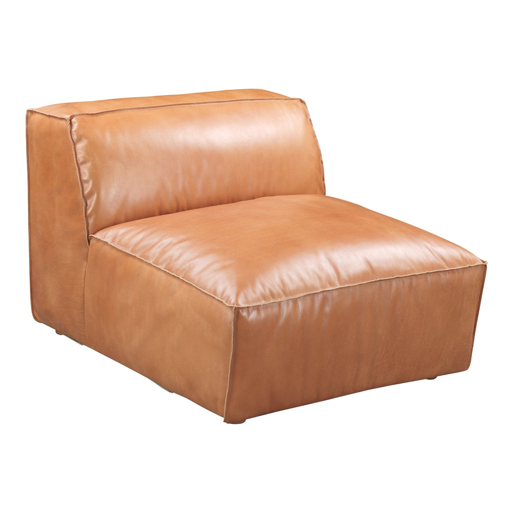 Luxe Slipper Chair, Brown