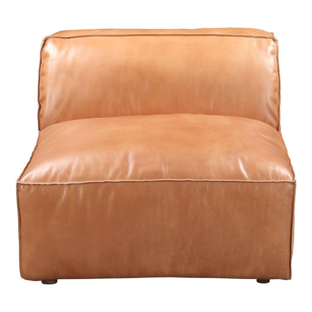 Luxe Slipper Chair, Brown