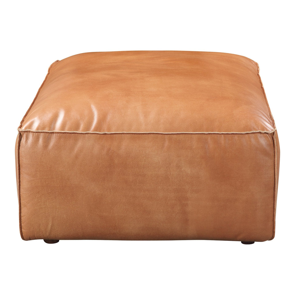 Luxe Ottoman, Brown