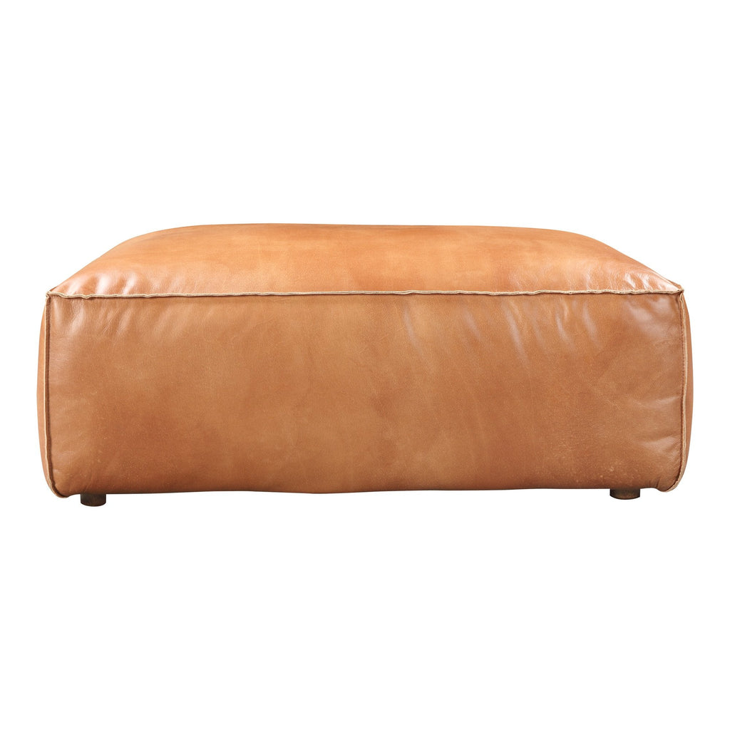 Luxe Ottoman, Brown