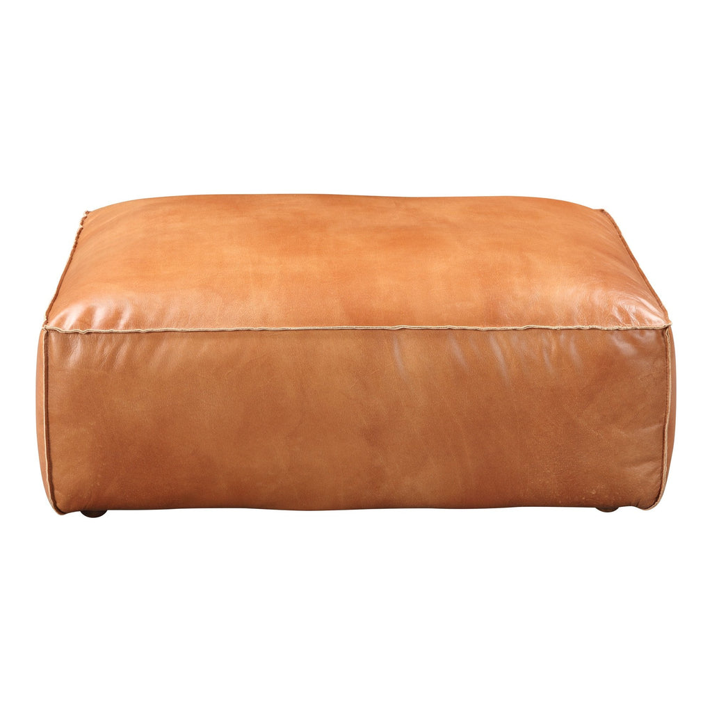 Luxe Ottoman, Brown