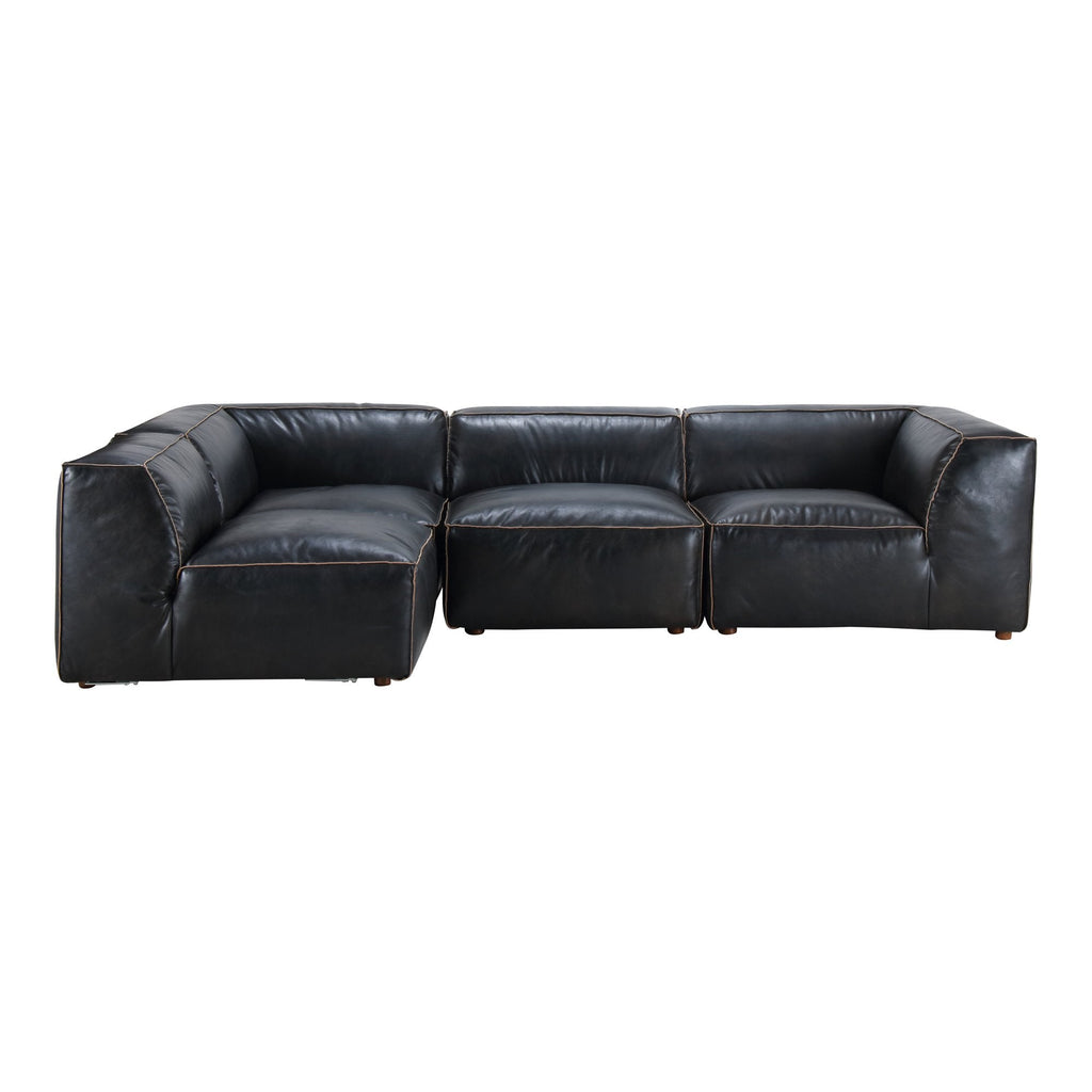 Luxe Signature Modular Sectional, Black