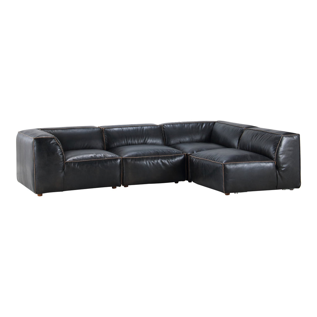 Luxe Signature Modular Sectional, Black