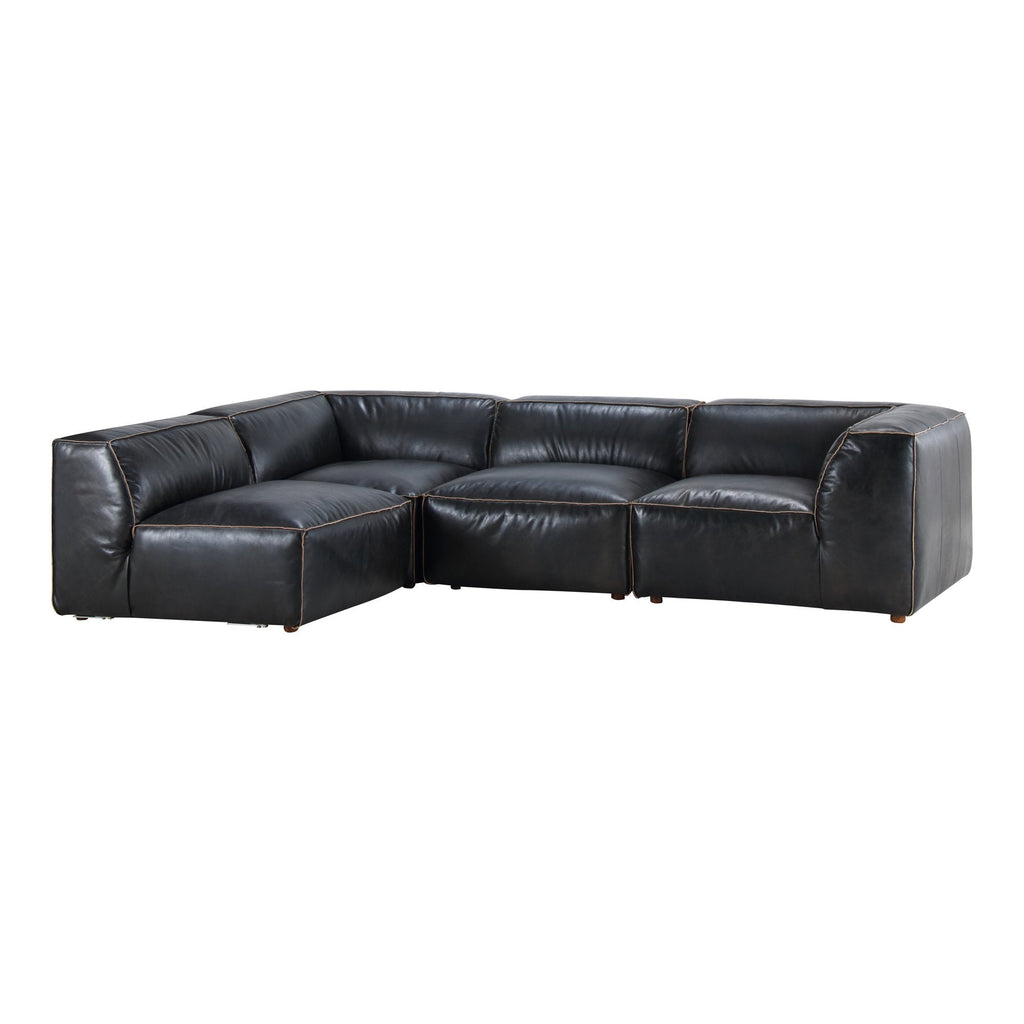 Luxe Signature Modular Sectional, Black