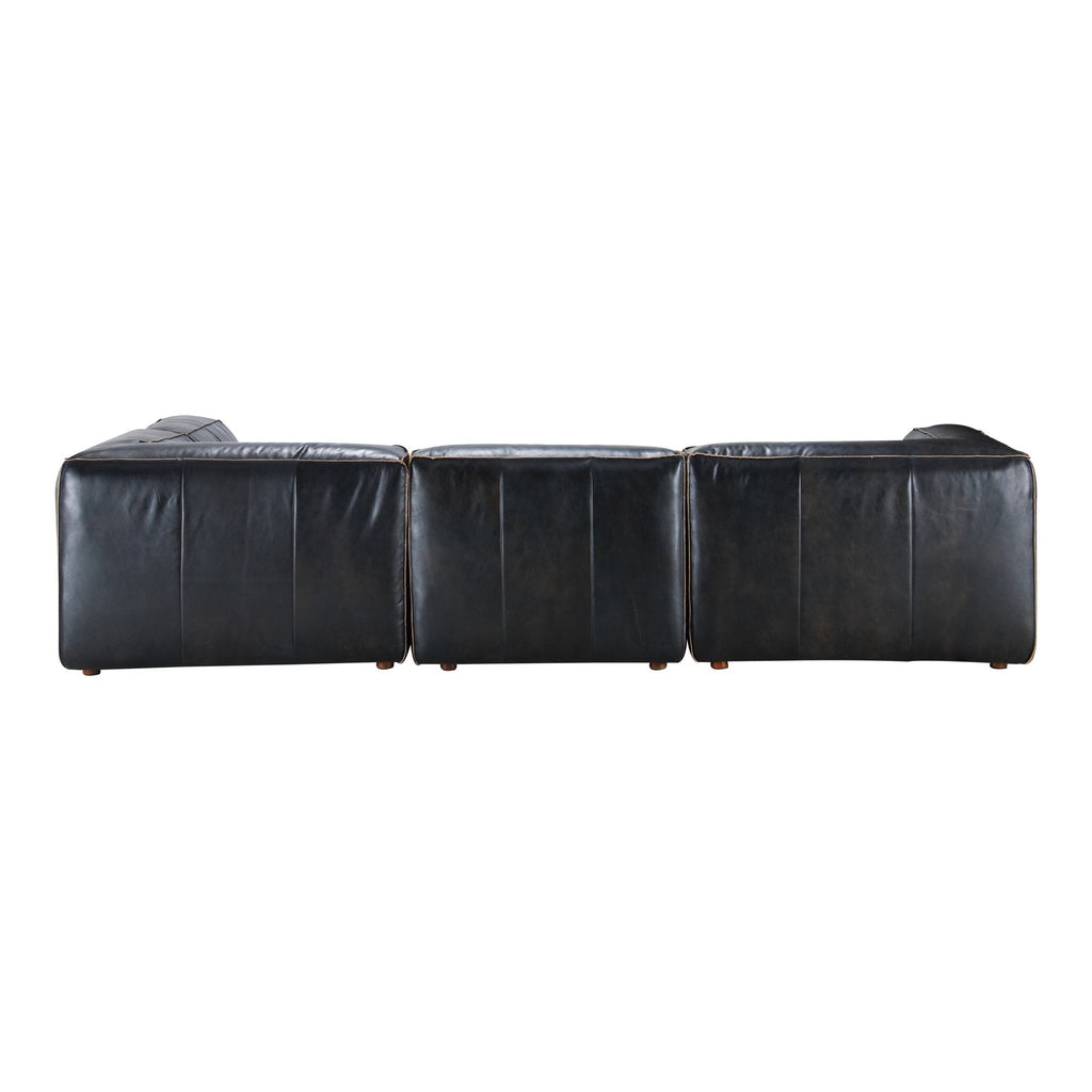 Luxe Signature Modular Sectional, Black