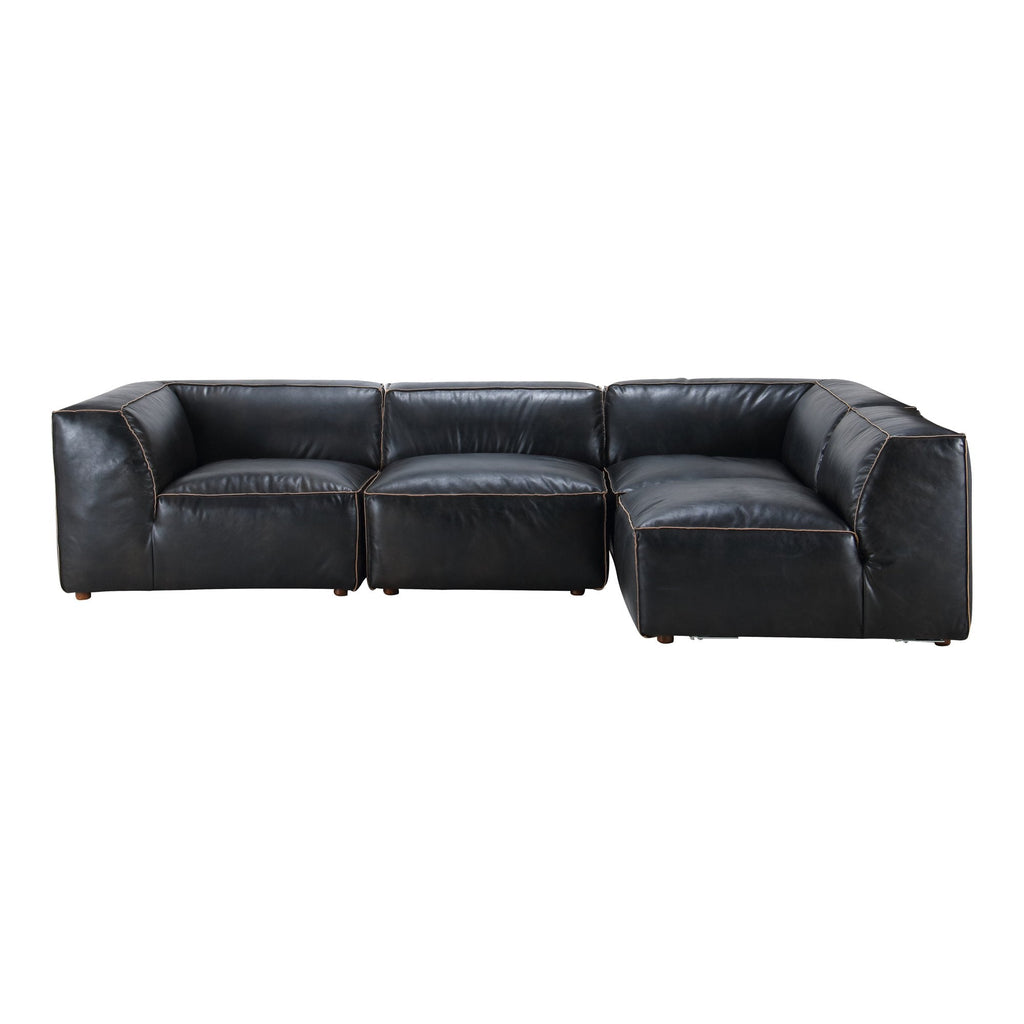 Luxe Signature Modular Sectional, Black