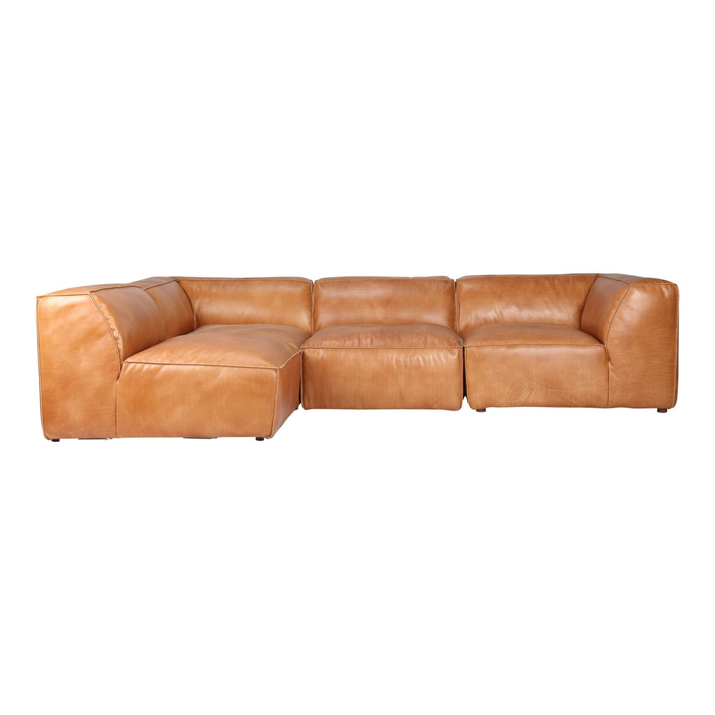 Luxe Signature Modular Sectional, Brown