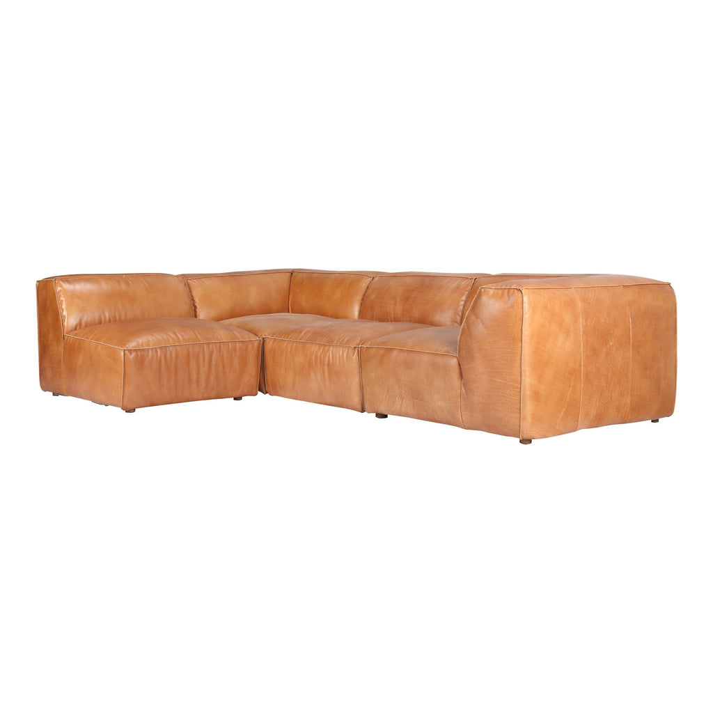 Luxe Signature Modular Sectional, Brown