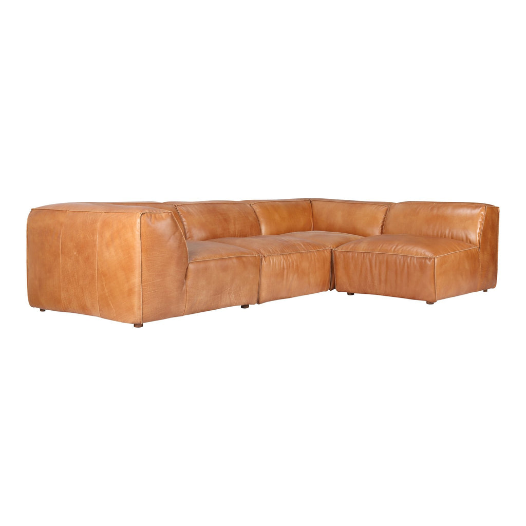 Luxe Signature Modular Sectional, Brown