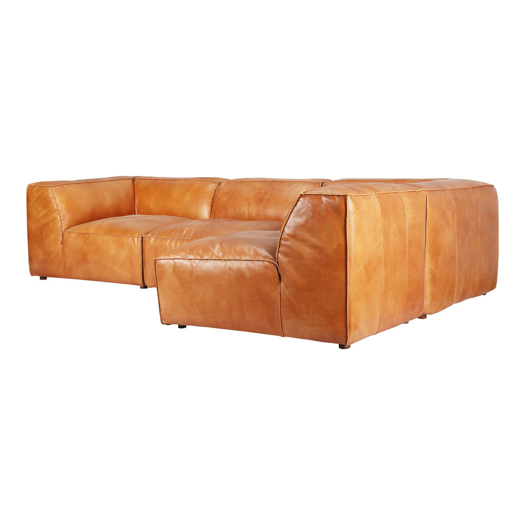 Luxe Signature Modular Sectional, Brown