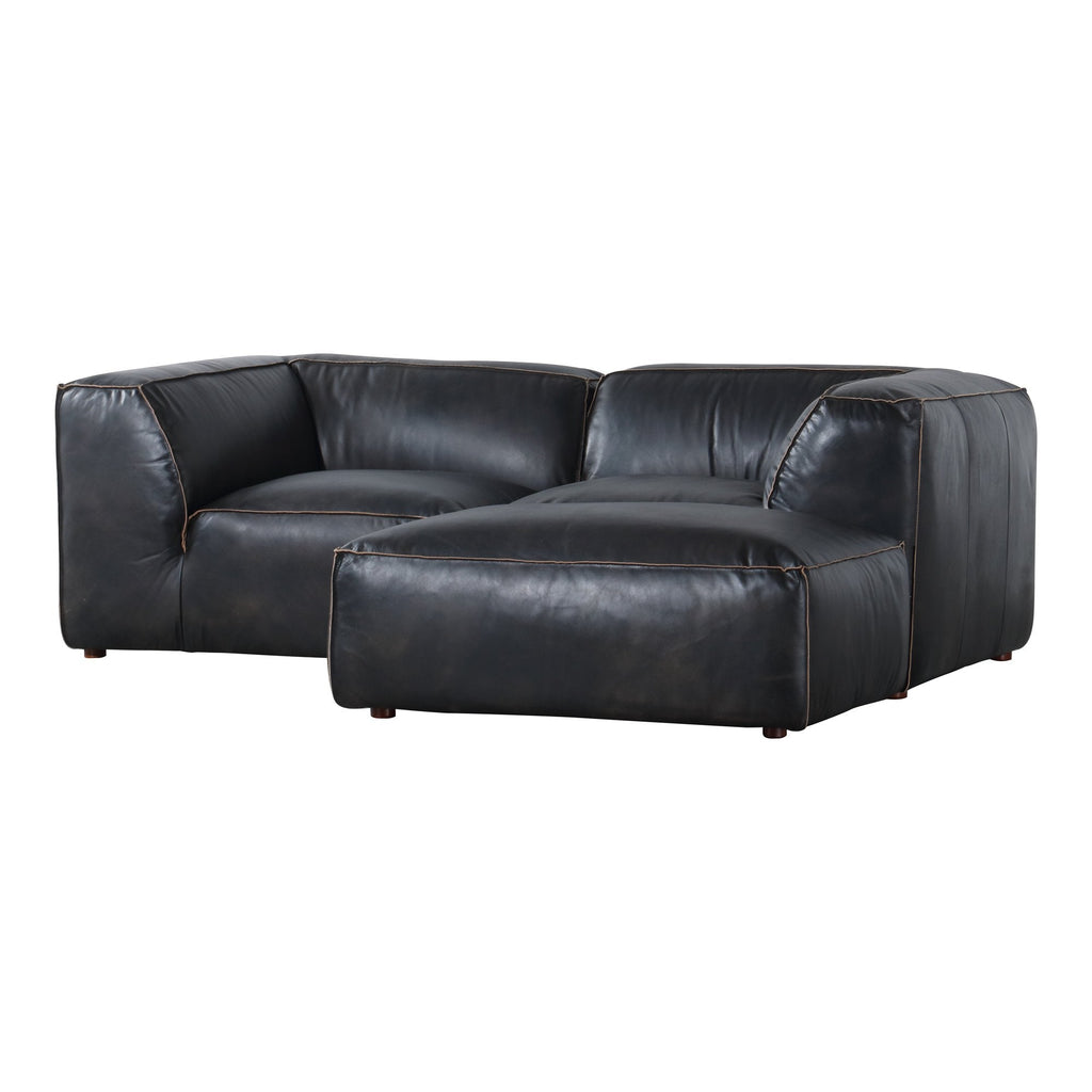 Luxe Nook Modular Sectional, Black