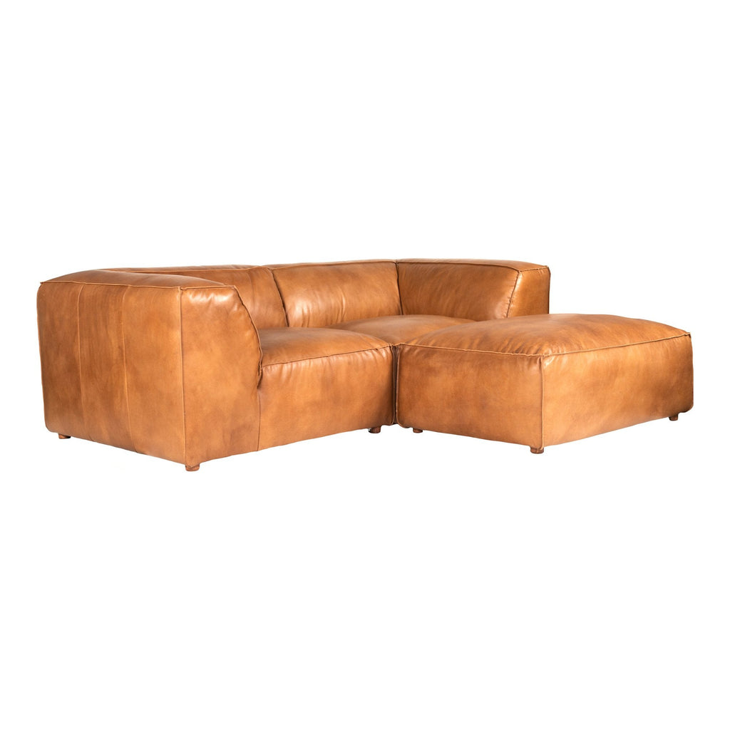 Luxe Nook Modular Sectional, Brown