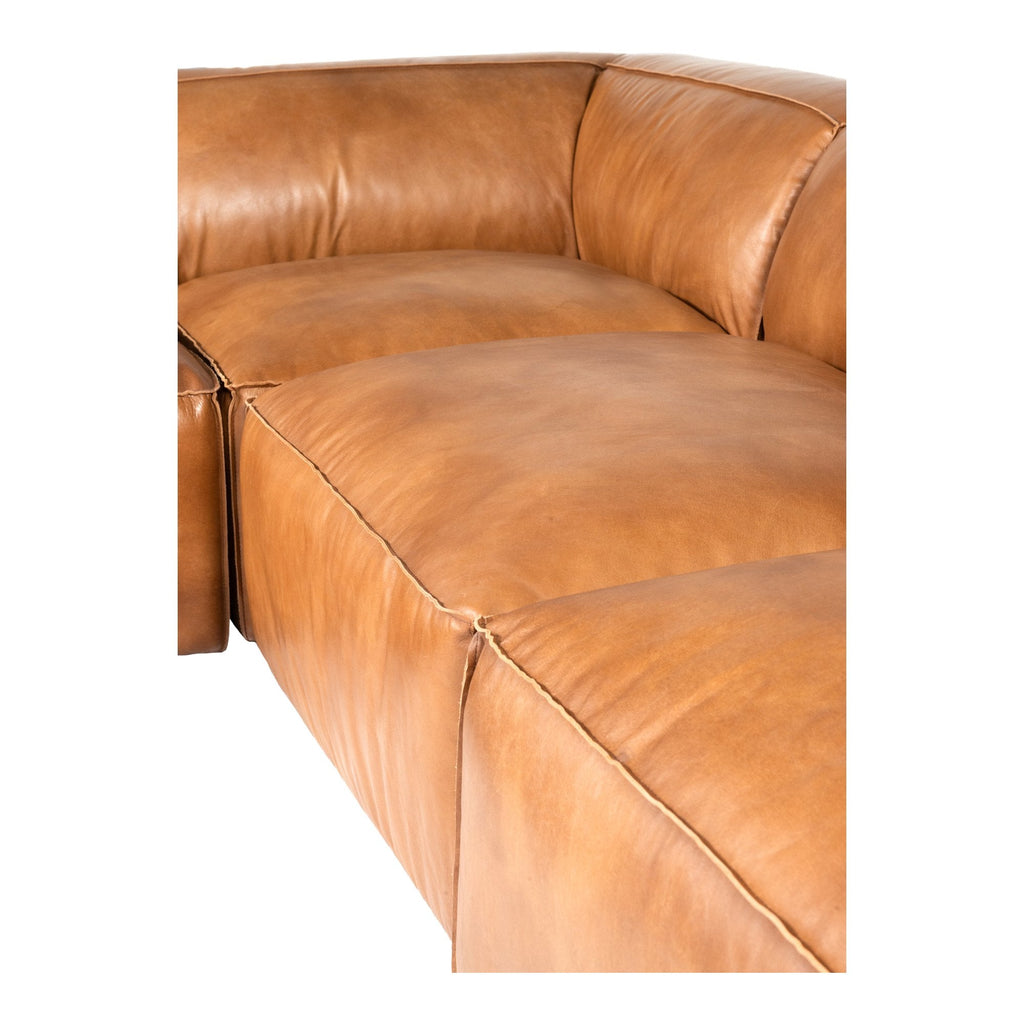 Luxe Classic L Modular Sectional, Brown