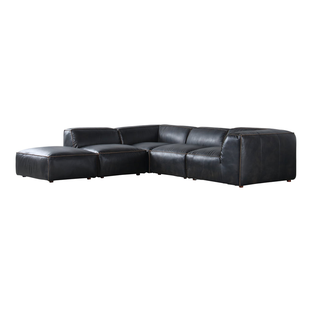 Luxe Dream Modular Sectional, Black