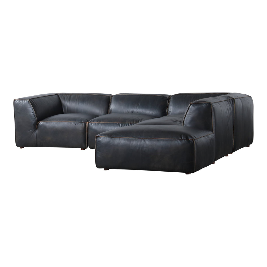 Luxe Dream Modular Sectional, Black