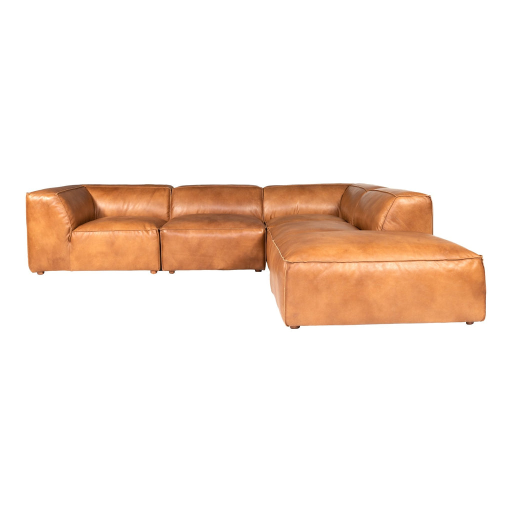 Luxe Dream Modular Sectional, Brown