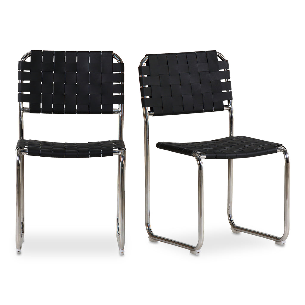 Moma Stainless Steel Dining Chair - Set Of Two