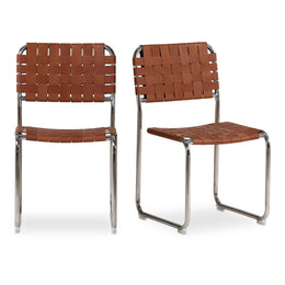 Moma Stainless Steel Dining Chair - Set Of Two