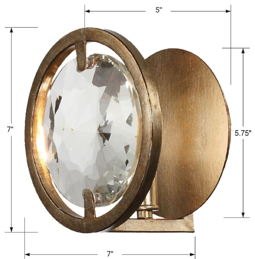 Quincy 1 Light Sconce