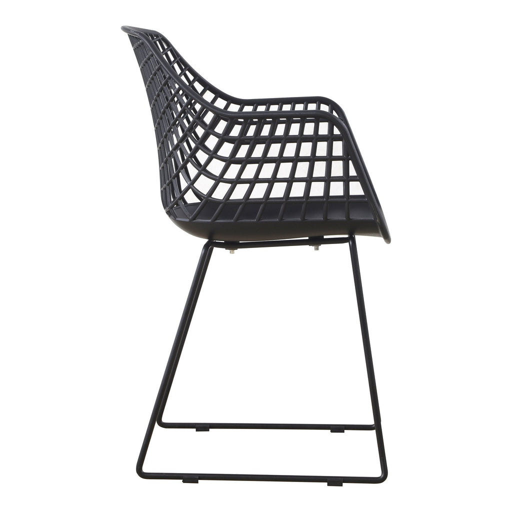 Honolulu Chair, Black, Set of 2