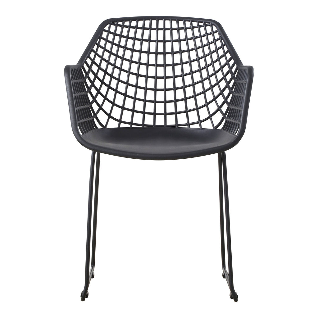 Honolulu Chair, Black, Set of 2