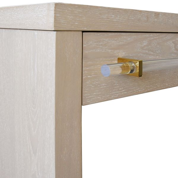 Ralph Desk, Cerused Oak